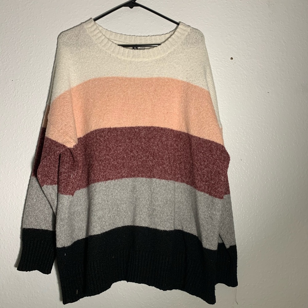 Multi-colored sweater